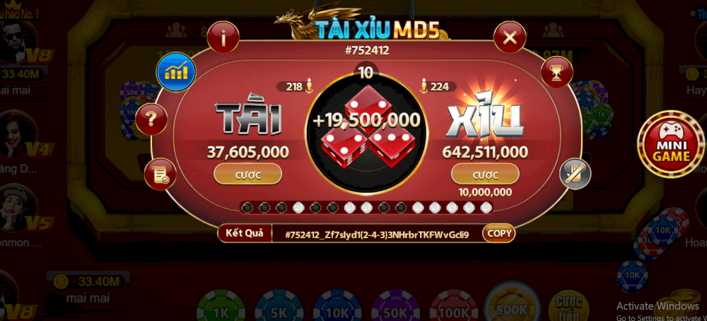 Tài Xỉu MD5 Bet88 - Chiến Thuật Chơi Tài Xỉu Bet88 Húp Tiền