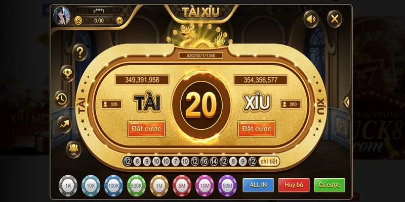 Tài xỉu MD5 Bet88 – Trên bàn cược có những?